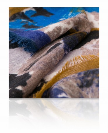 Палантин Унисекс W70.TW4-JAN17669/BLUE